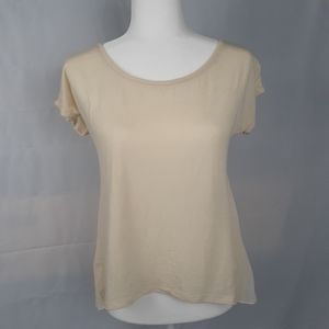 American Eagle XS Womens Top Pleated Back Detail